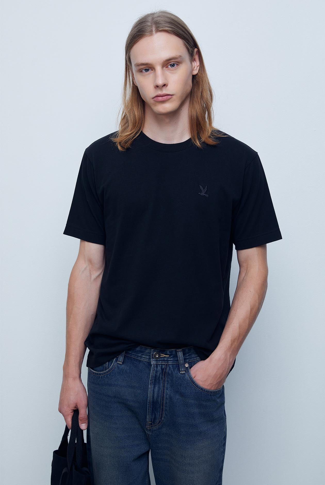 BIRD LOGO SIGNATURE CASUAL COLOR TEE