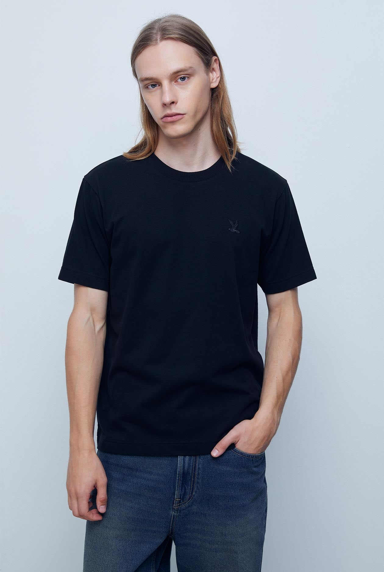 BIRD LOGO SIGNATURE CASUAL COLOR TEE