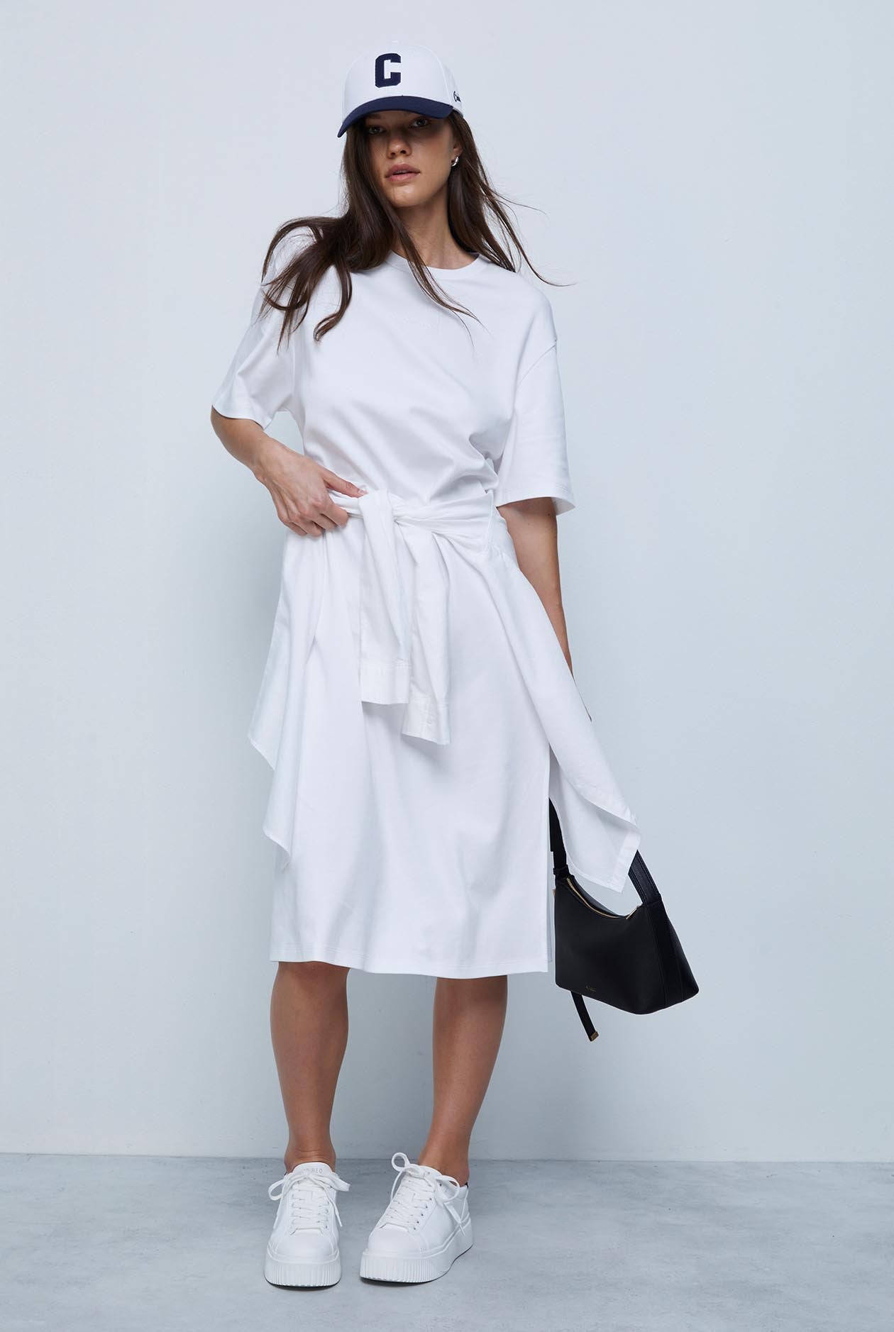 SHORT-SLEEVE TEE DRESS