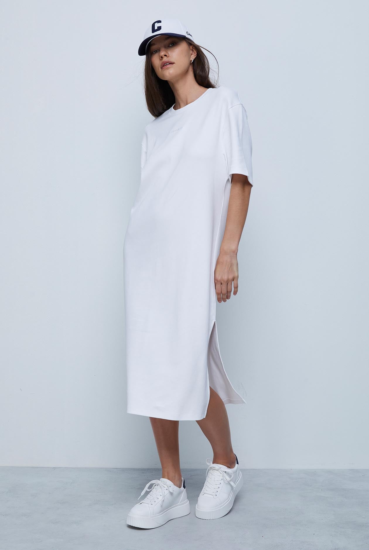 SHORT-SLEEVE TEE DRESS
