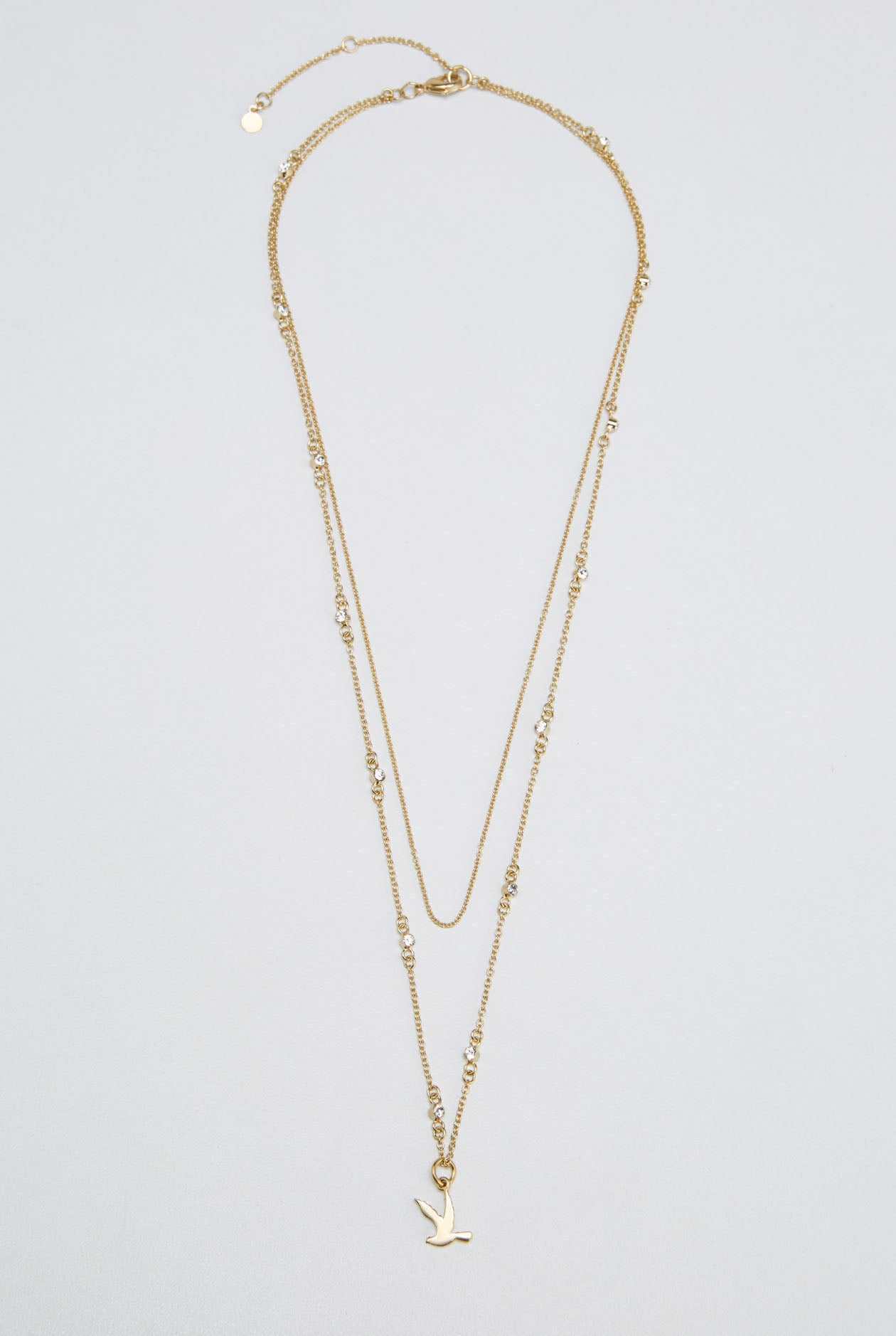 DOUBLE CHAIN NECKLACE