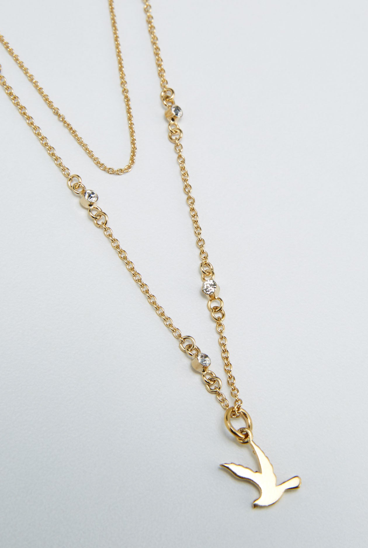 DOUBLE CHAIN NECKLACE