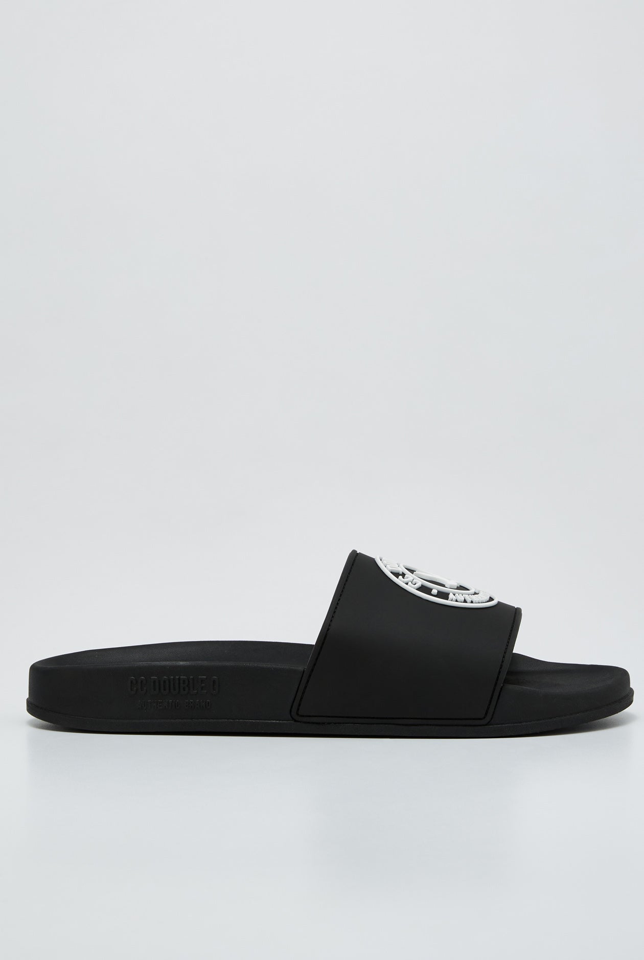 LOGO STAMP ON STRAP SANDALS