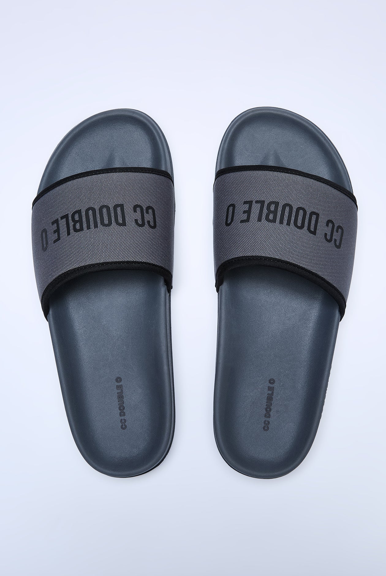 LOGO ALPHABET STRAP SILDE SANDALS