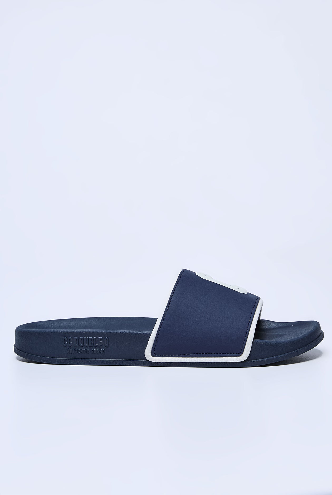 LARGE C LOGO SLIDE SANDALS