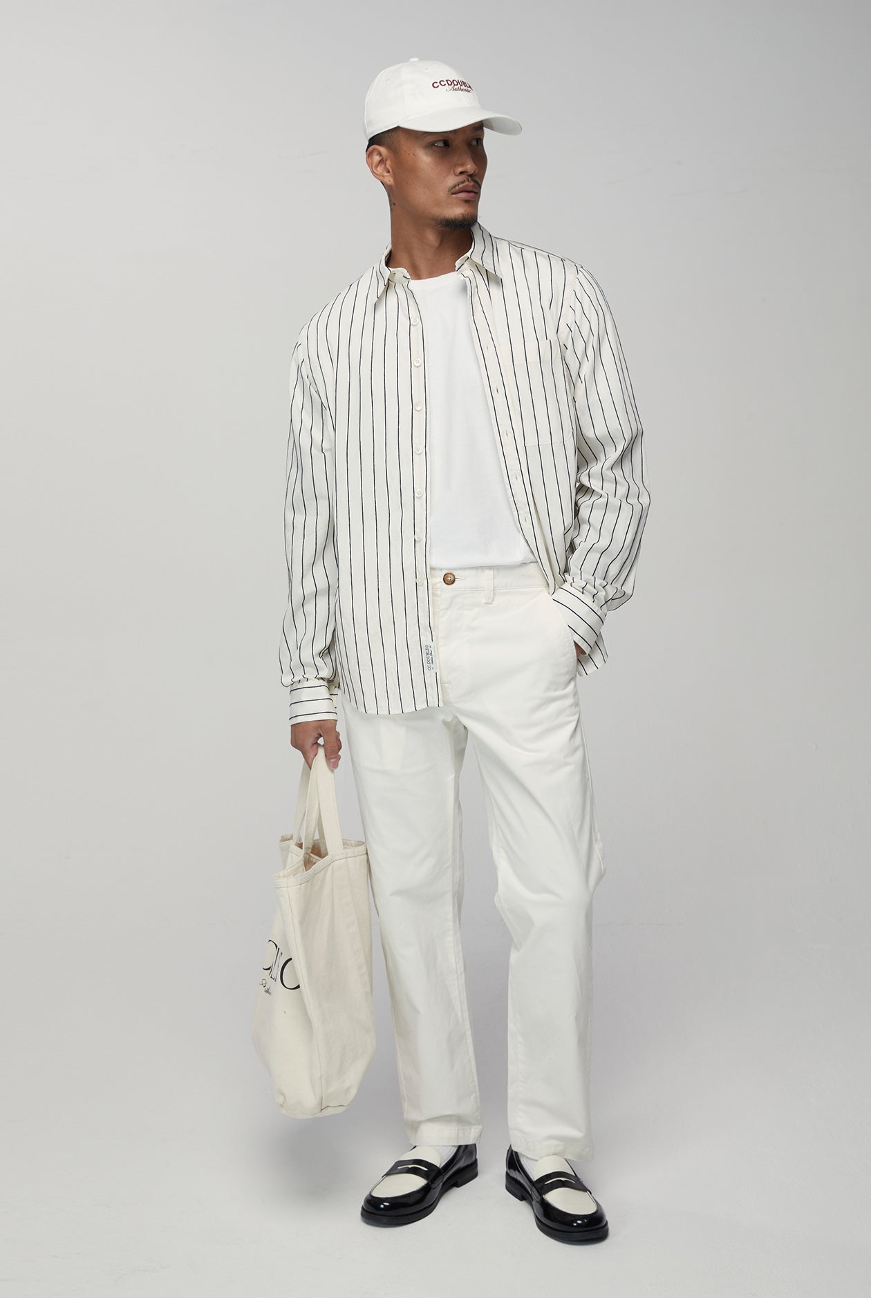 OFF WHITE REGULAR CHINO PANTS