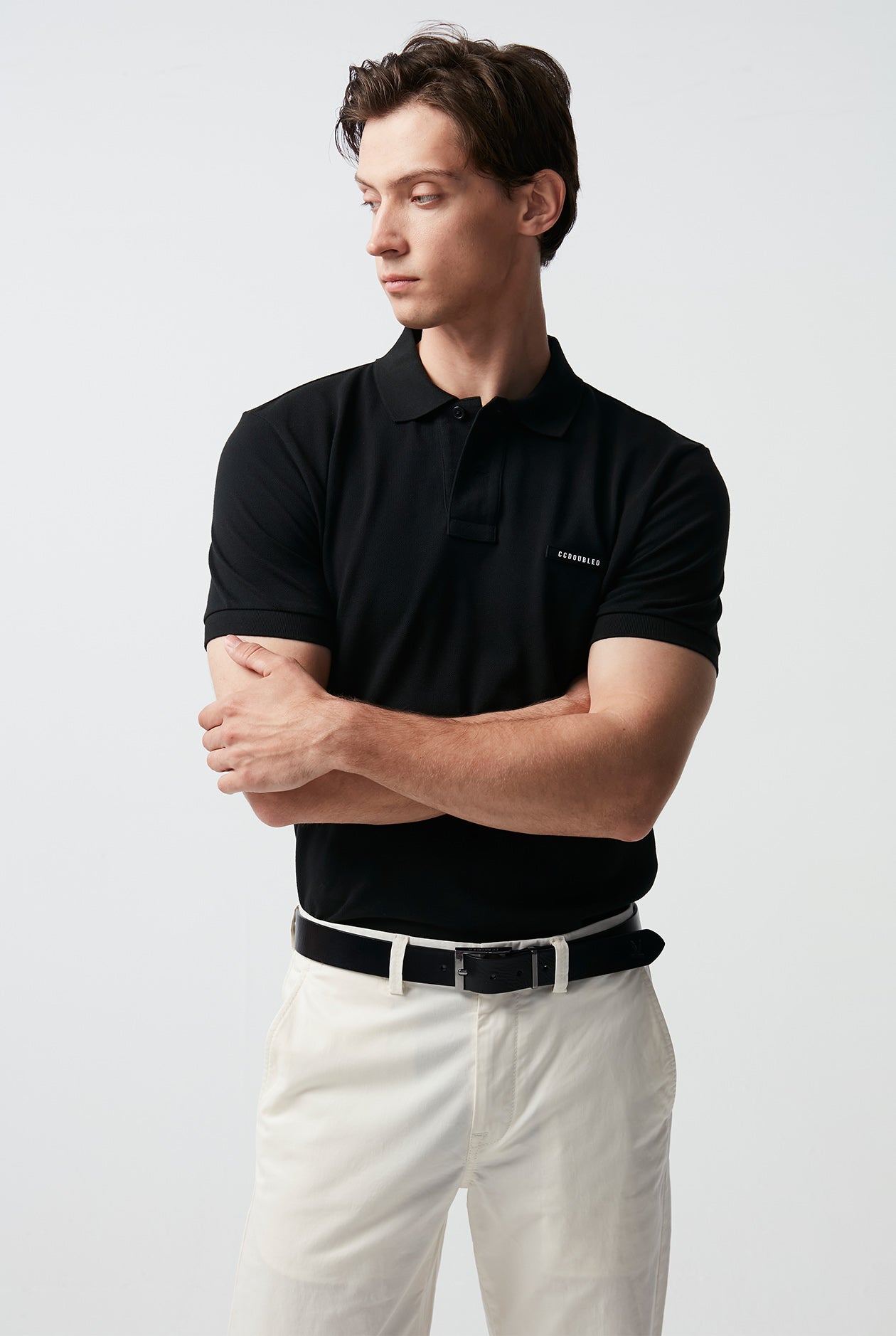 RUBBER LOGO SIGNATURE POLO