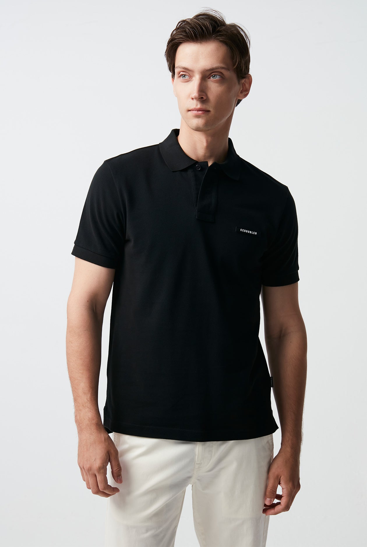 RUBBER LOGO SIGNATURE POLO