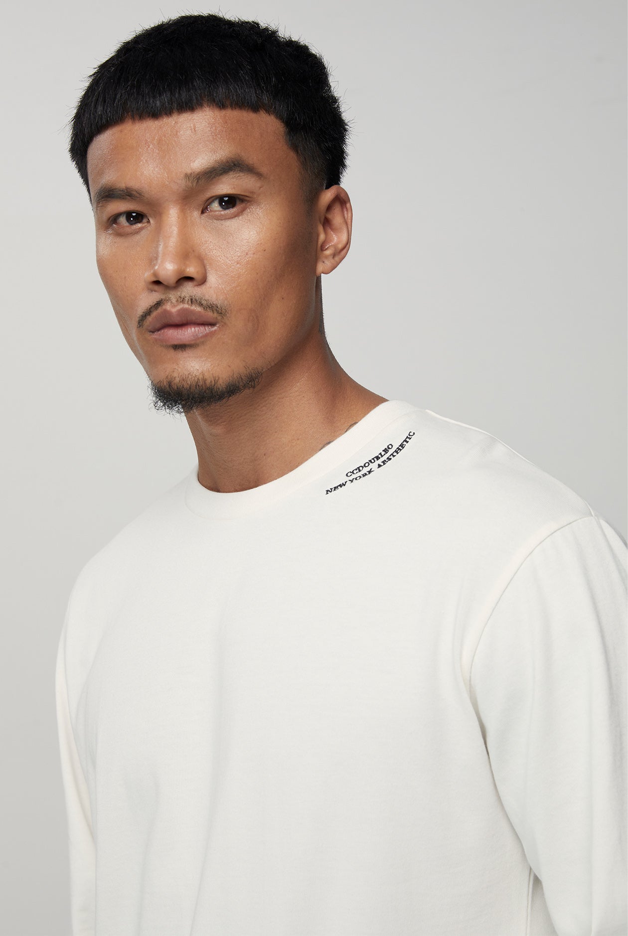 MINIMAL JERSEY LONG SLEEVE TEE