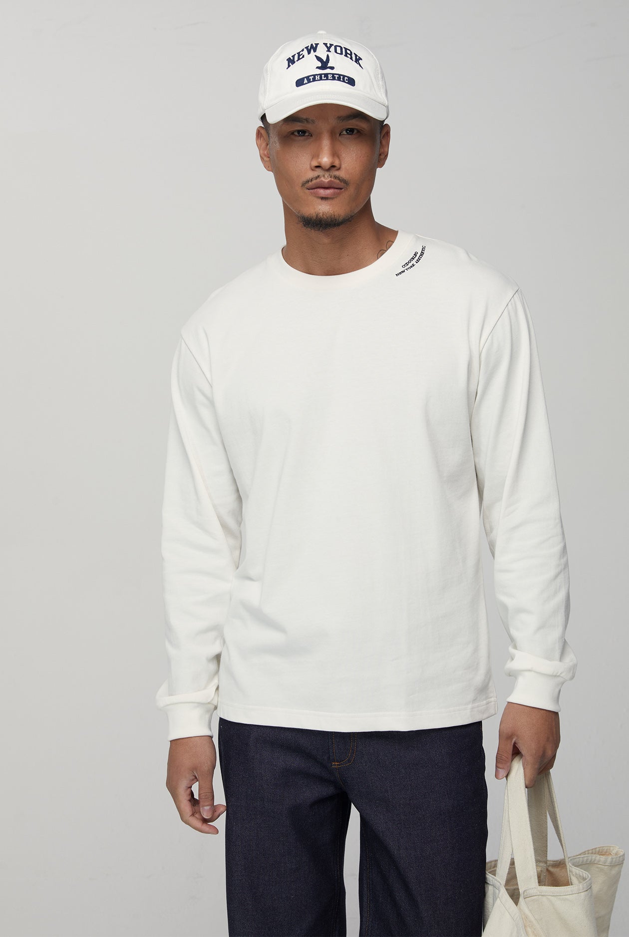 MINIMAL JERSEY LONG SLEEVE TEE