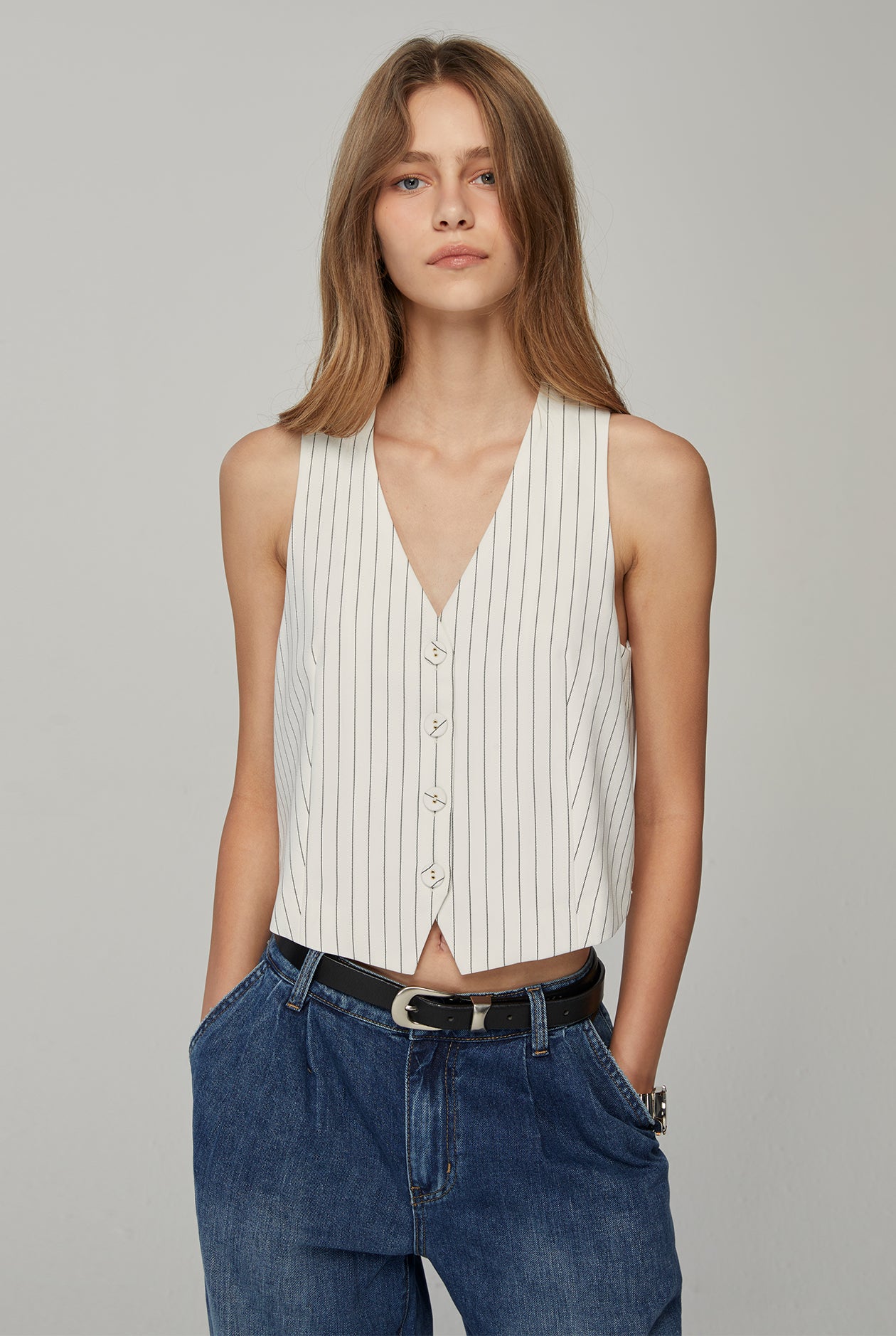 PINSTRIPE WAISTCOAT