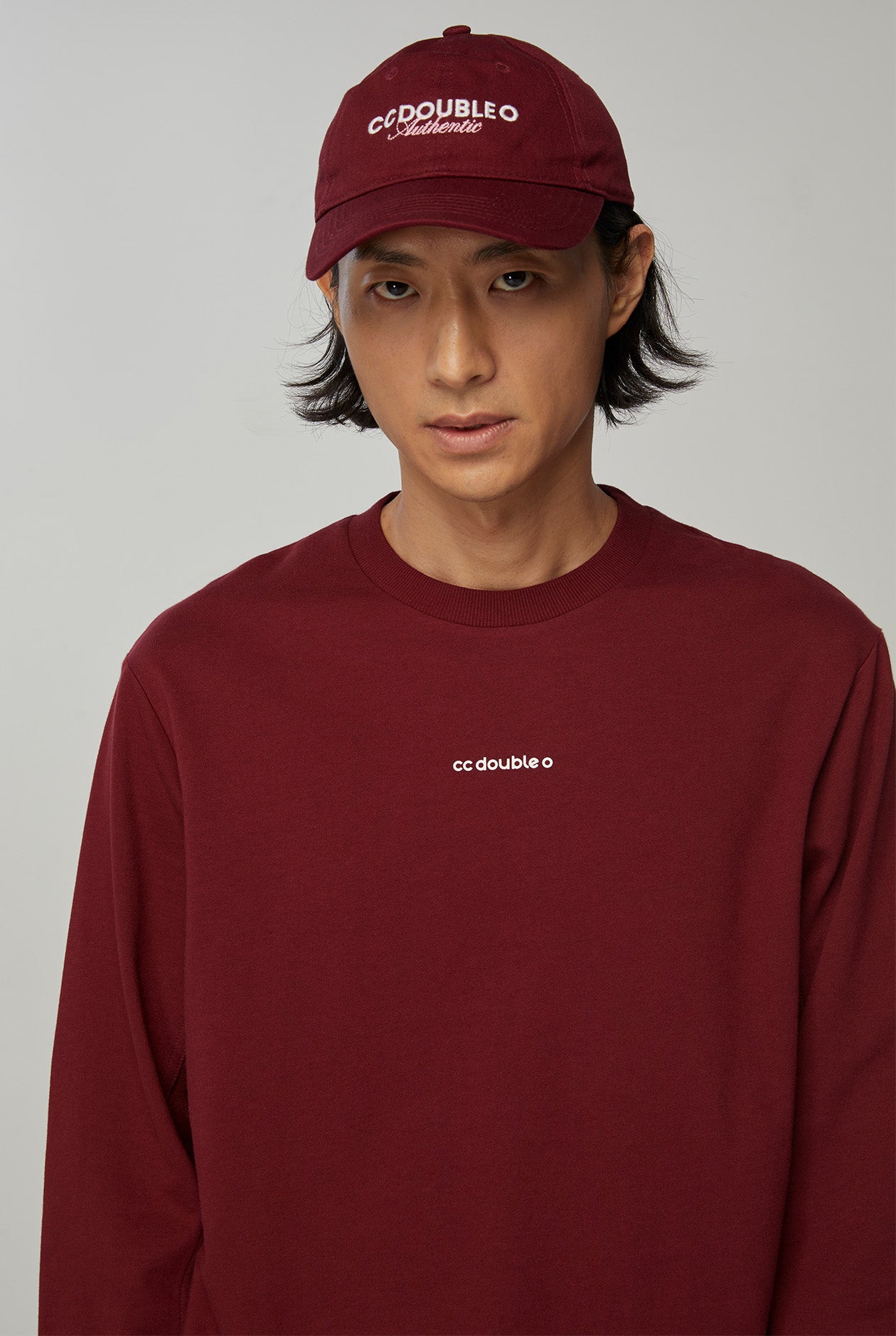 RELAXED CHEST LOGO PULLOVER