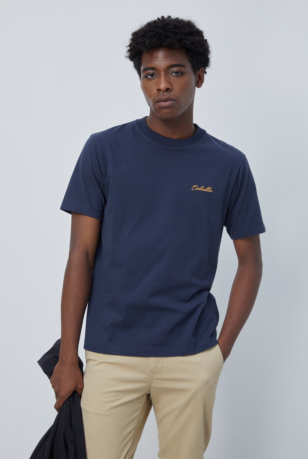 RACCOOL AND C LOGO GRAPHIC TEE