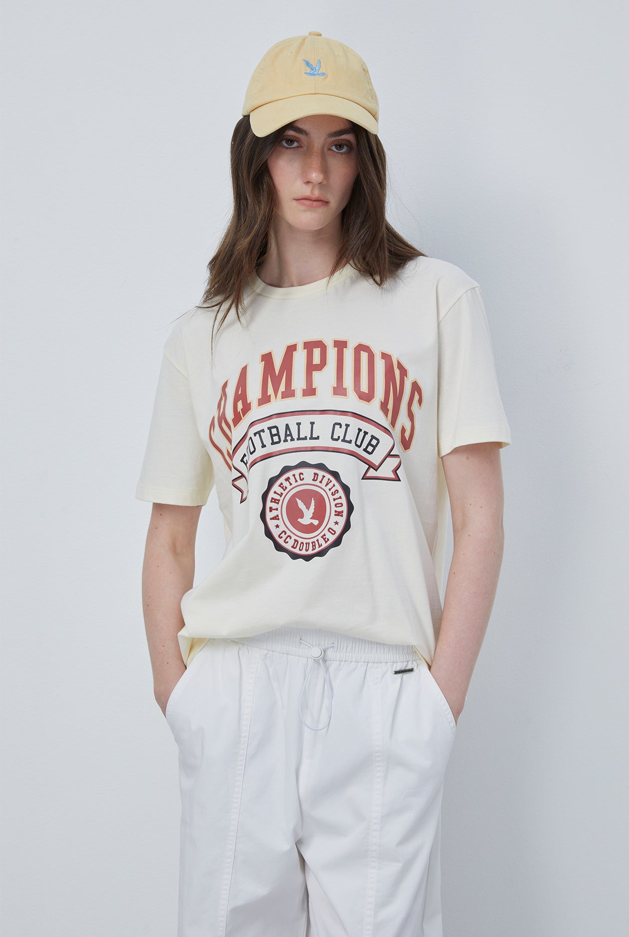 CHAMPION LOGO GRAPHIC TEE