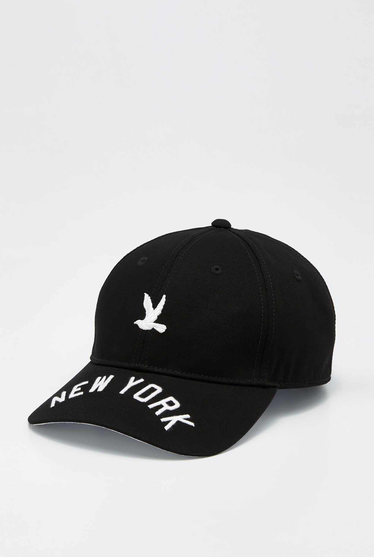 NEW YORK EMBROIDERED BIRD LOGO CAP