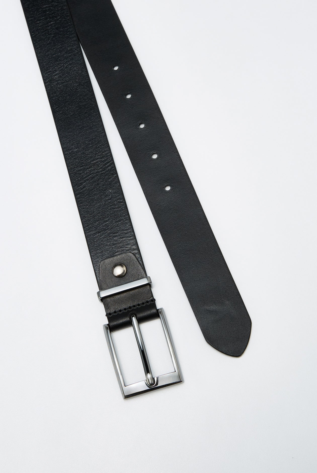 SQUARE-BUCKLE BELT