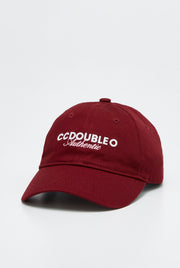 EMBROIDERED STATEMENT LOGO CAP