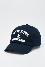 EMBROIDERED NEW YORK BIRD LOGO CAP