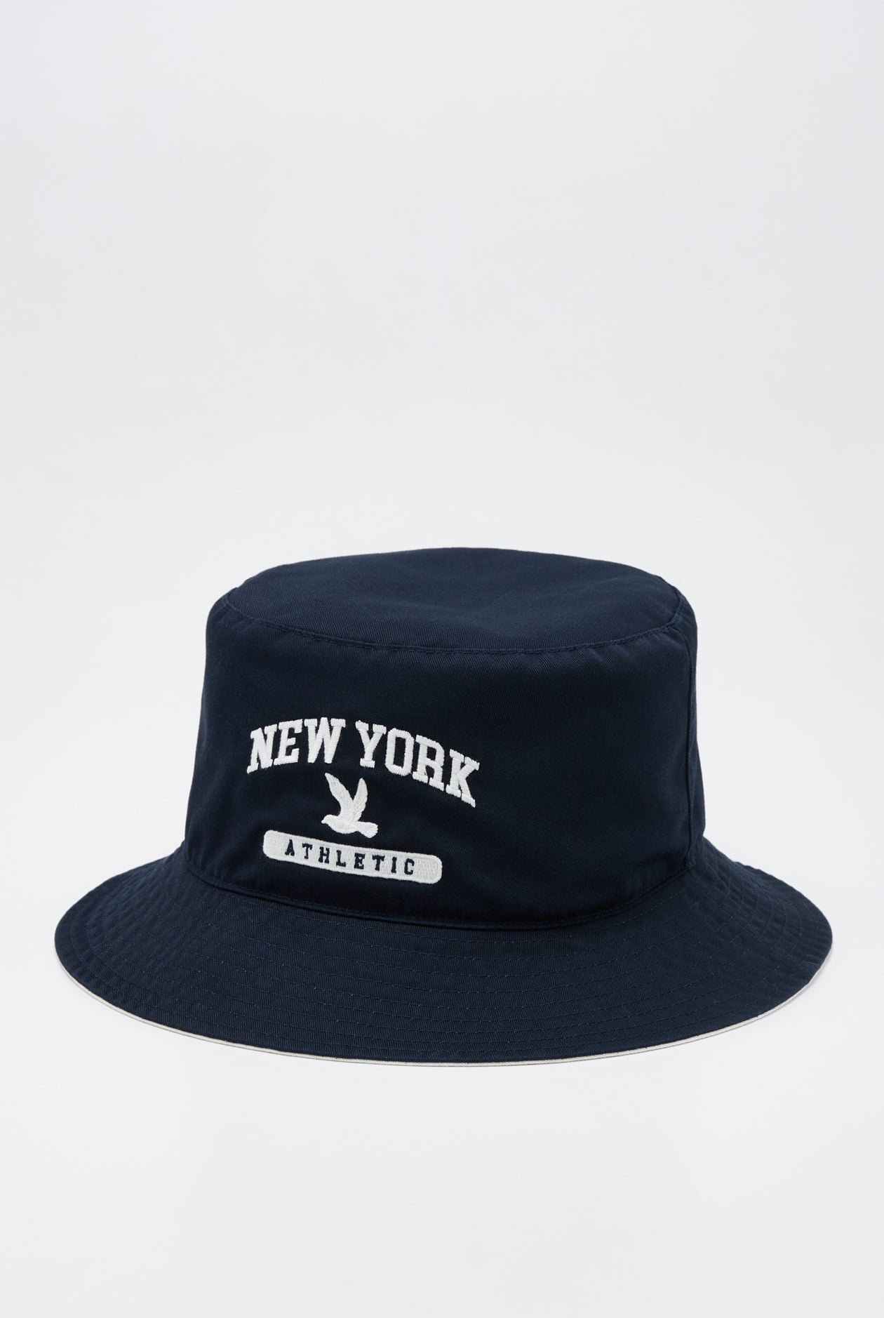 NEW YORK BIRD LOGO REVERSIBLE BUCKET HAT