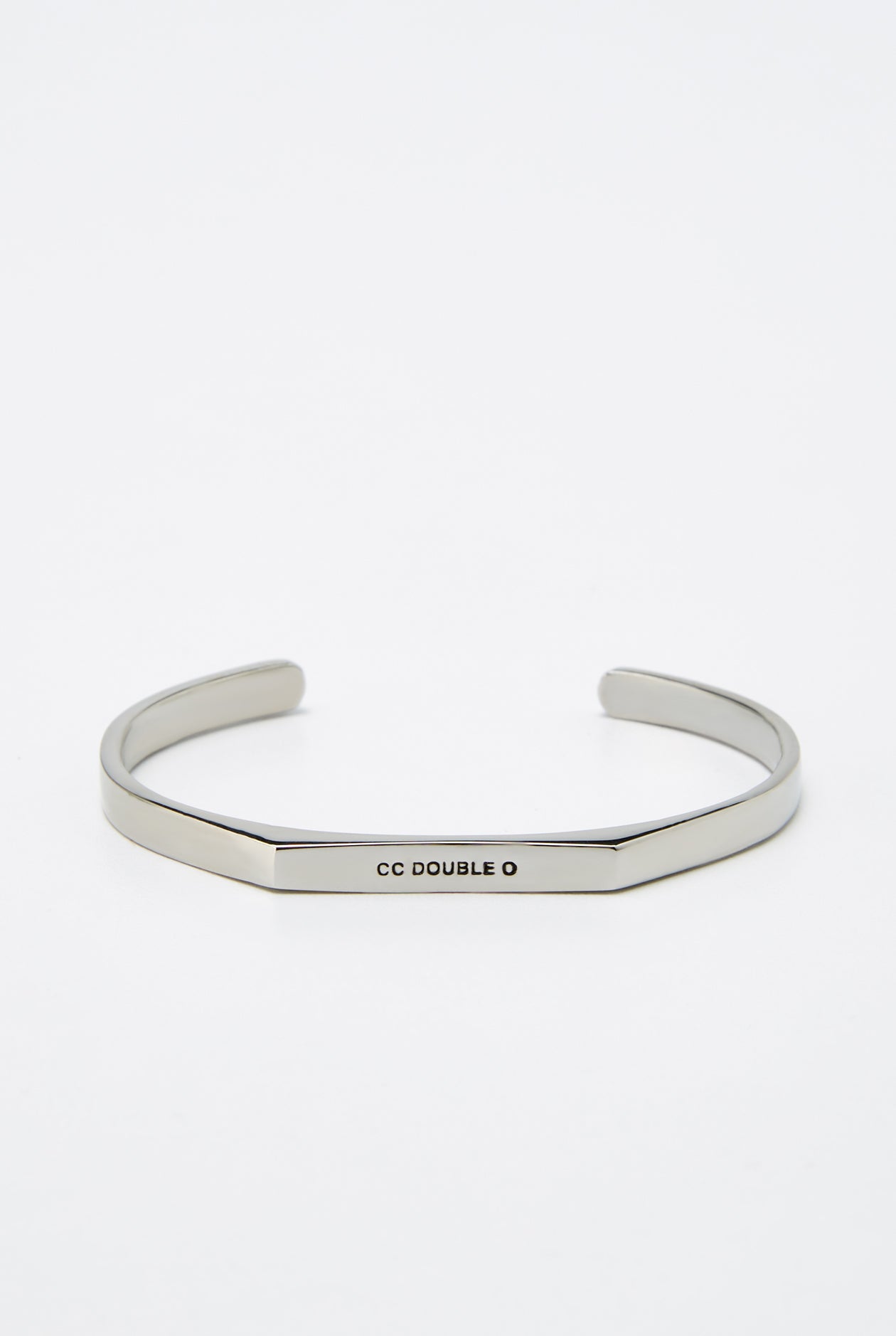 DEBOSSED CCOO LOGO METAL BRACELET