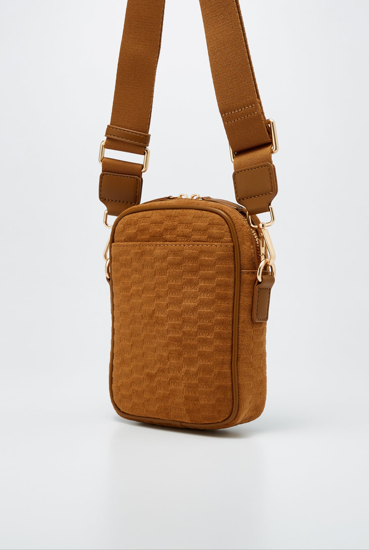 SUEDE CROSSBODY BAG