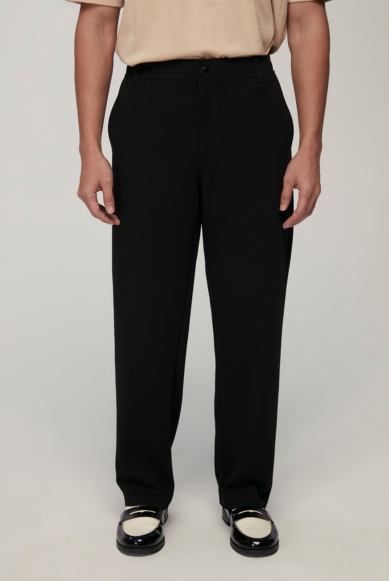 INTERLOCK STRAIGHT PANTS