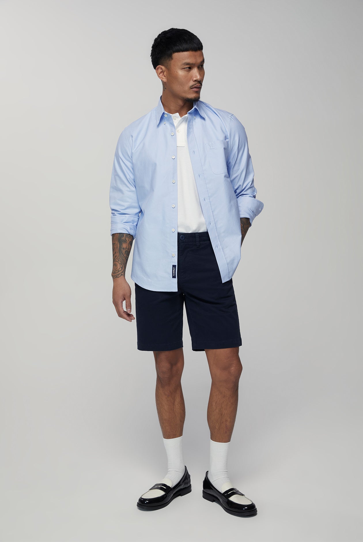 CHINO SLIM SHORTS