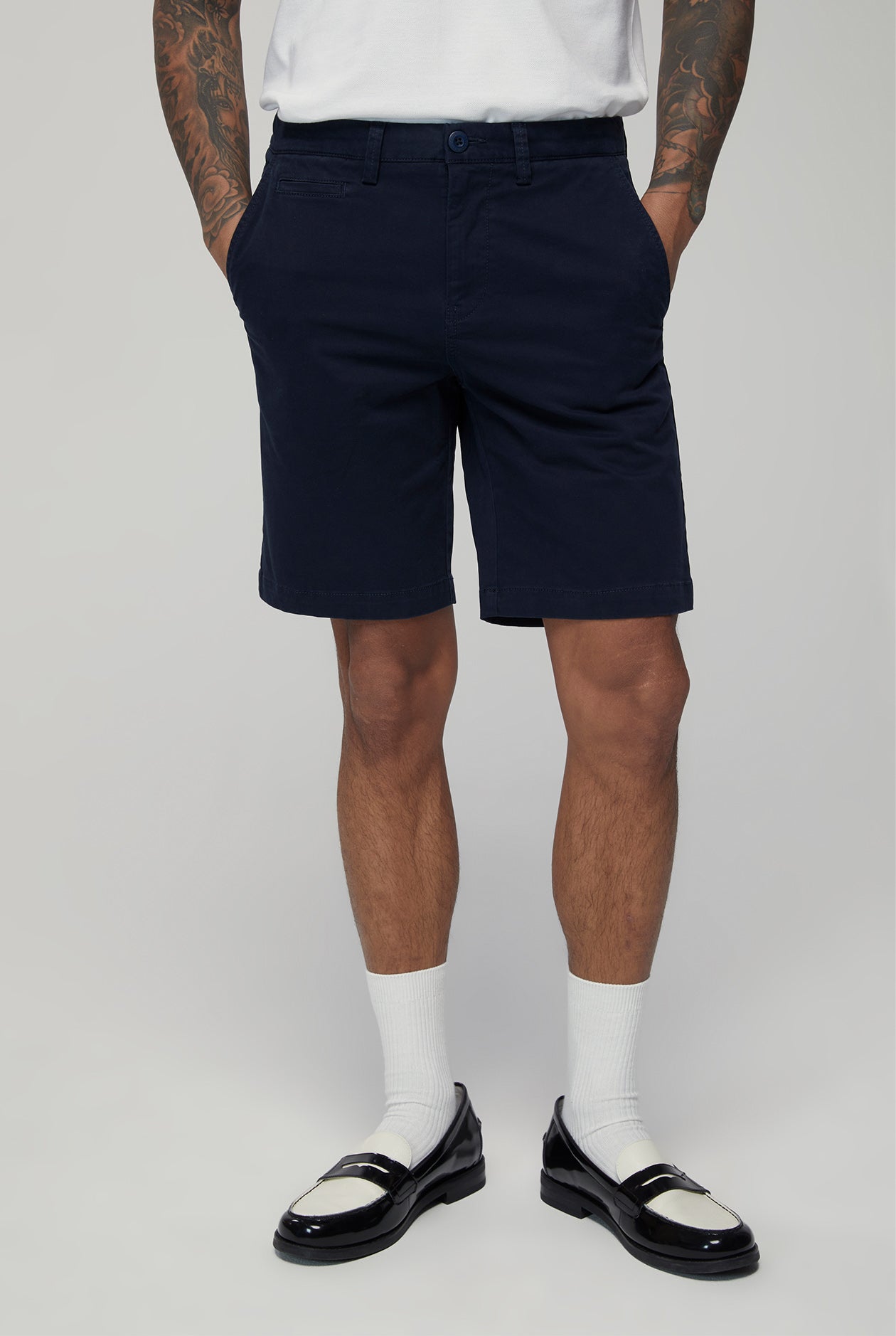 CHINO SLIM SHORTS