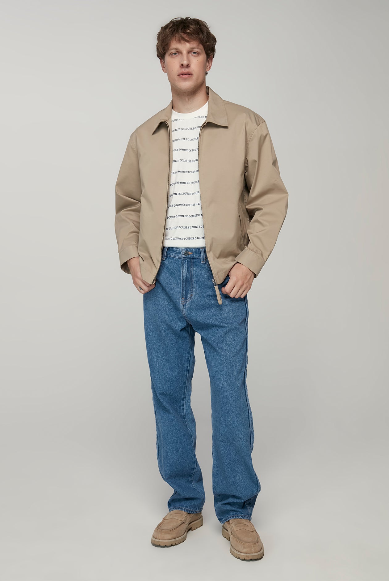 TRACK STRAIGHT LEG JEANS