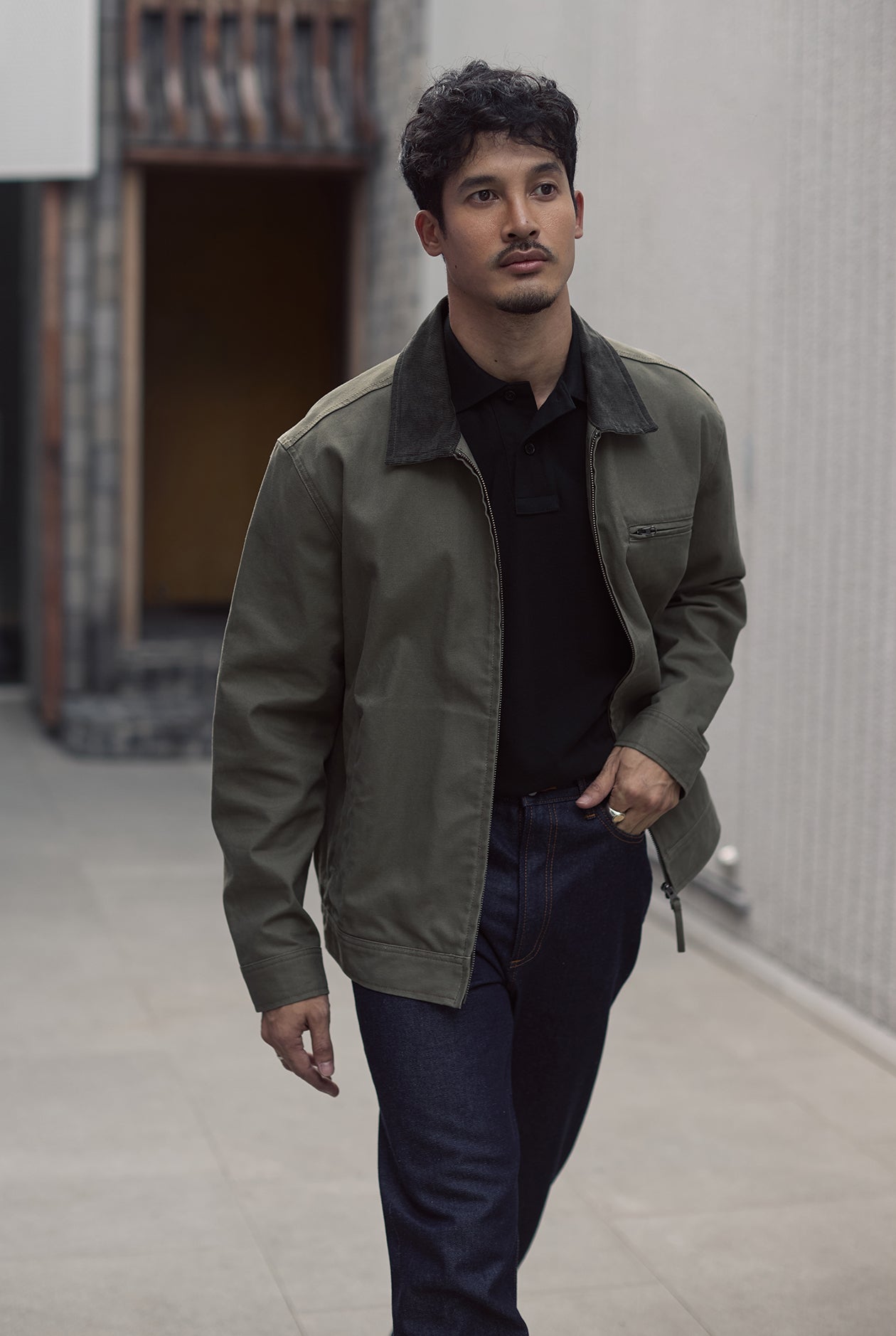 ZIPPER WORKWEAR JACKET