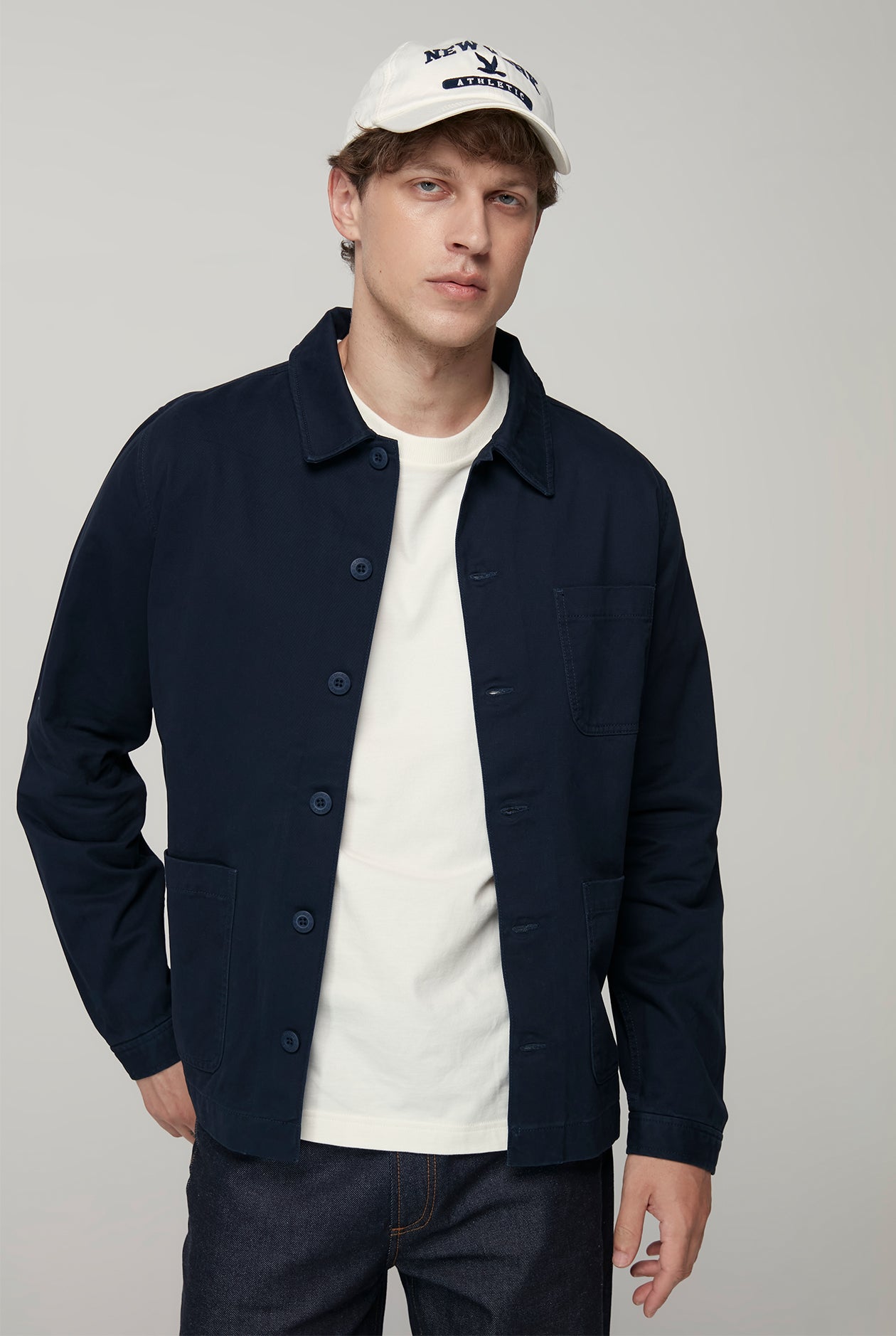 REALXED TWILL UTILITY JACKET