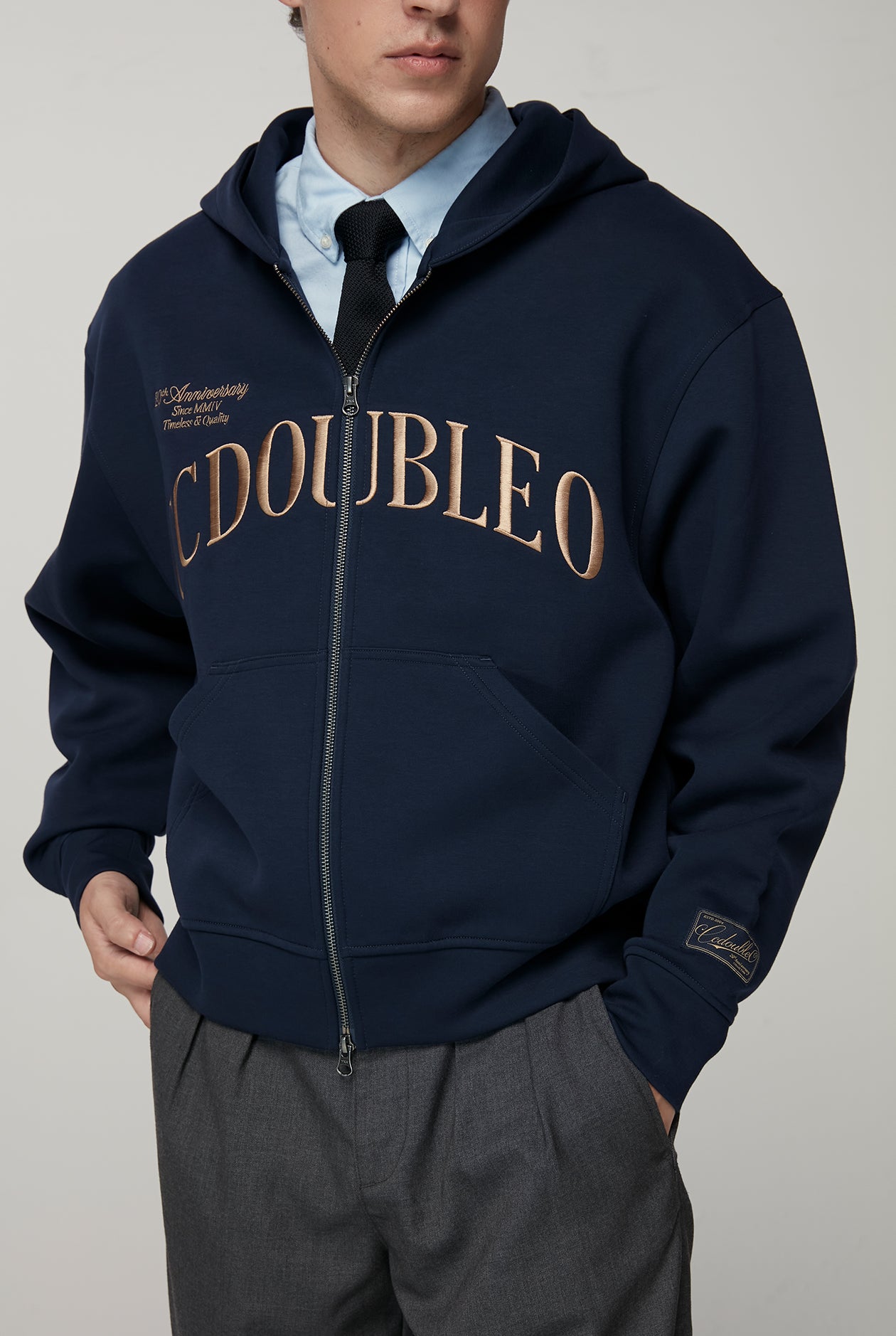 20th ANNIVERSARY CC DOUBLE O FRONT LOGO HOODIE