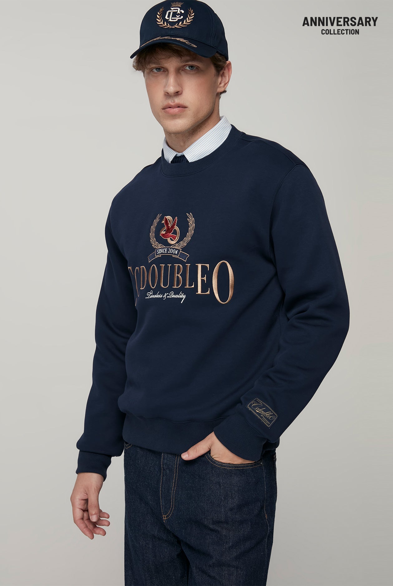 20th ANNIVERSARY CHEST LOGO PULLOVER