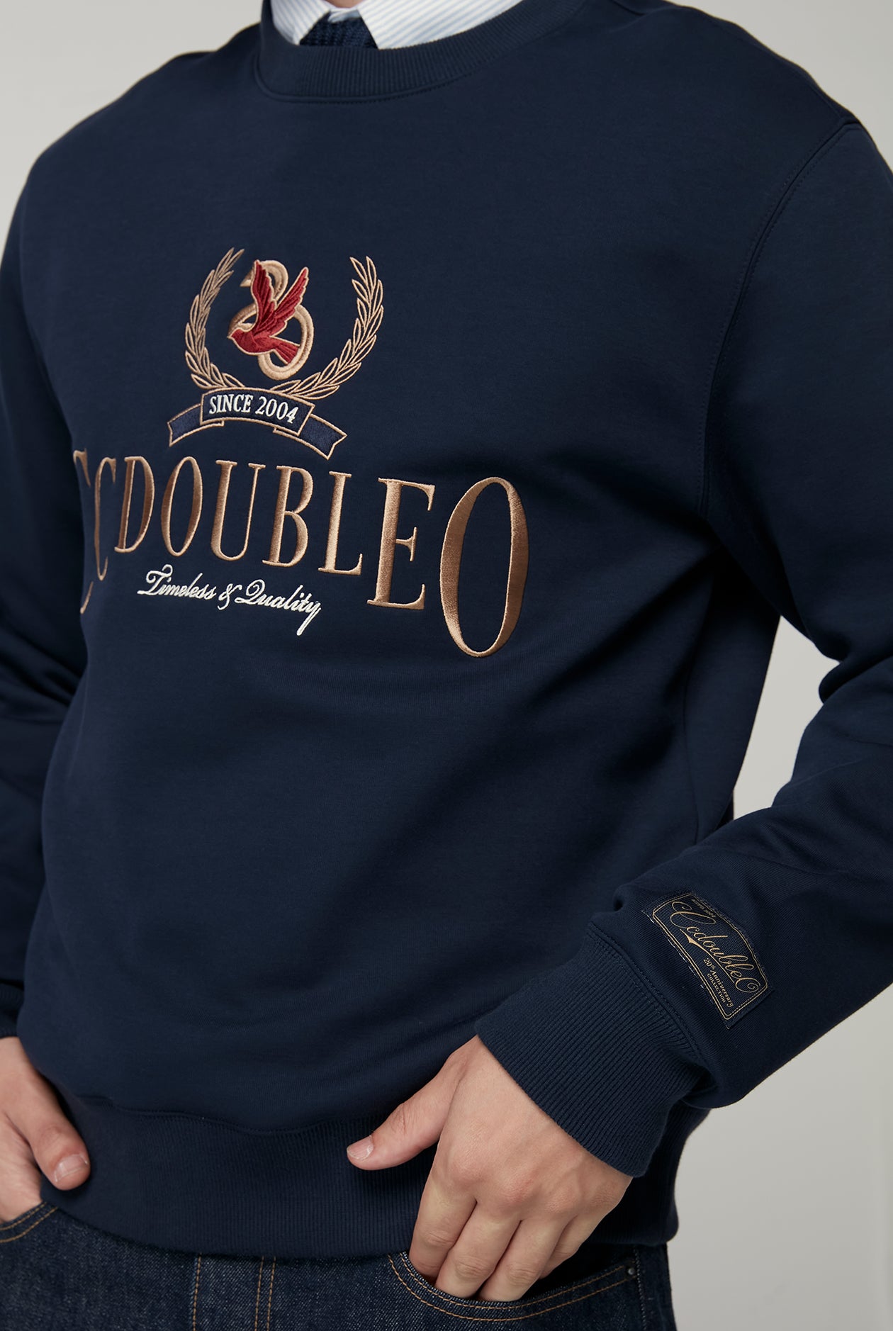 20th ANNIVERSARY CHEST LOGO PULLOVER