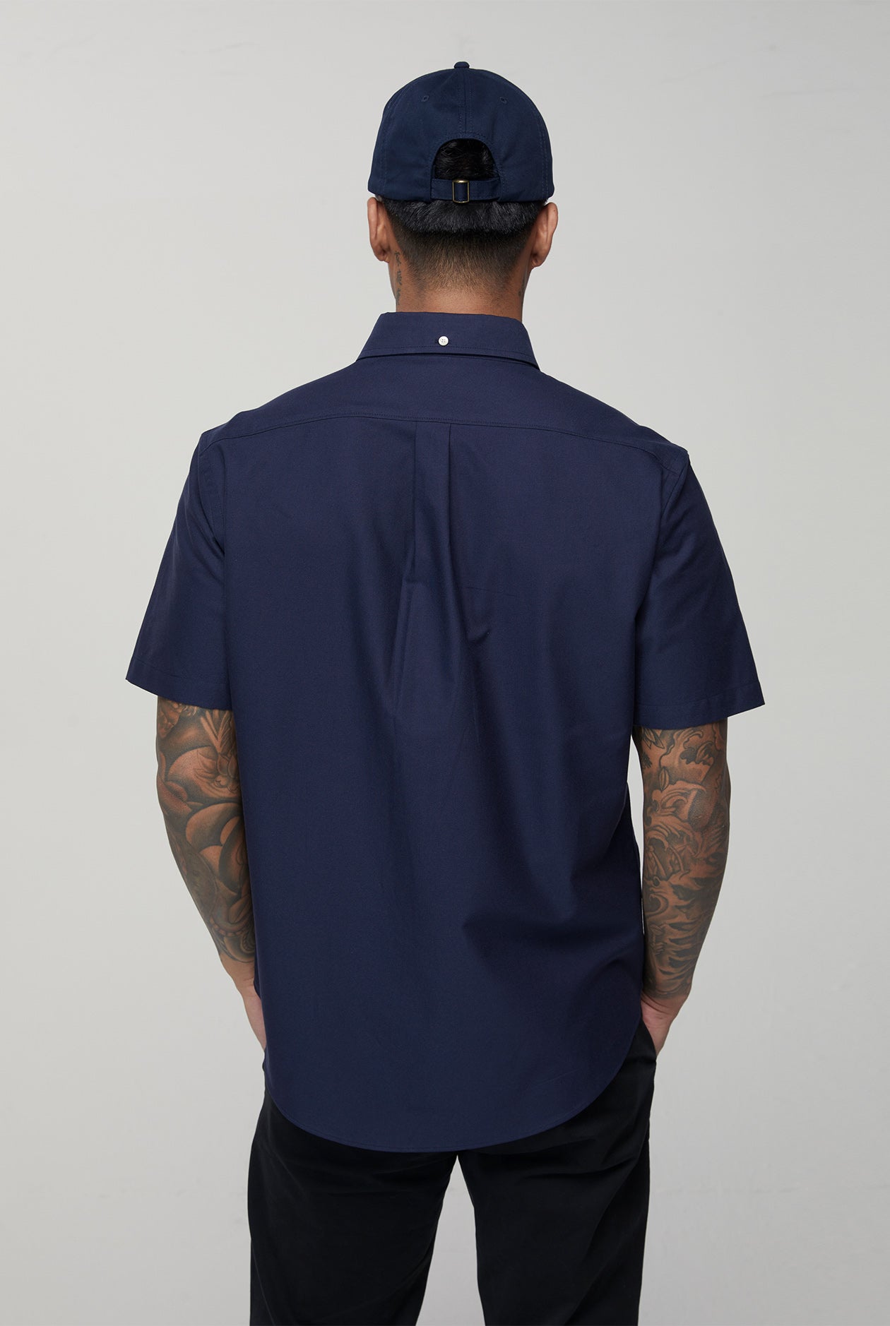 BIRD LOGO SIGNATURE SHORT SLEEVE OXFORD SHIRT