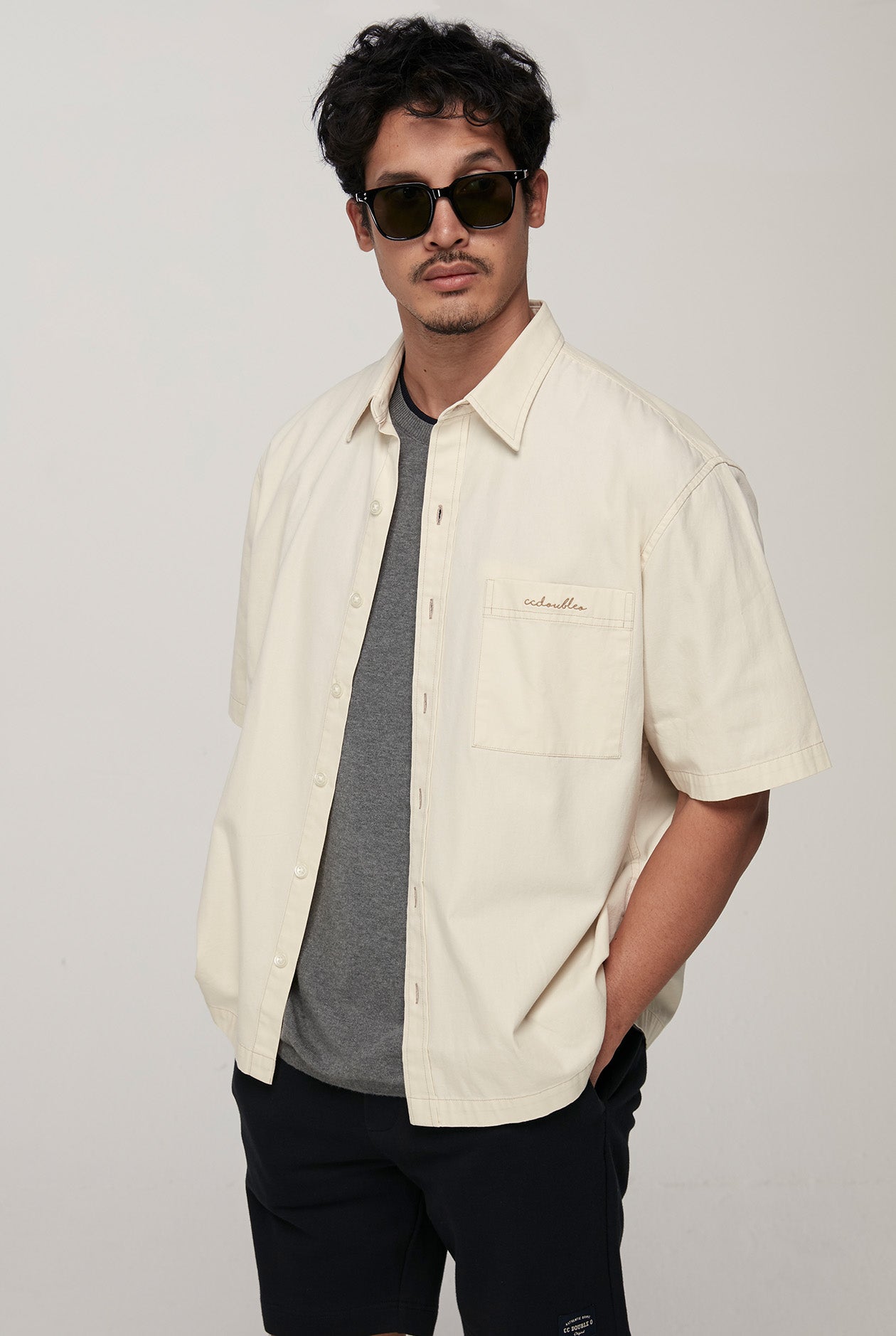 RELAXED FIT COTTON SHIRT
