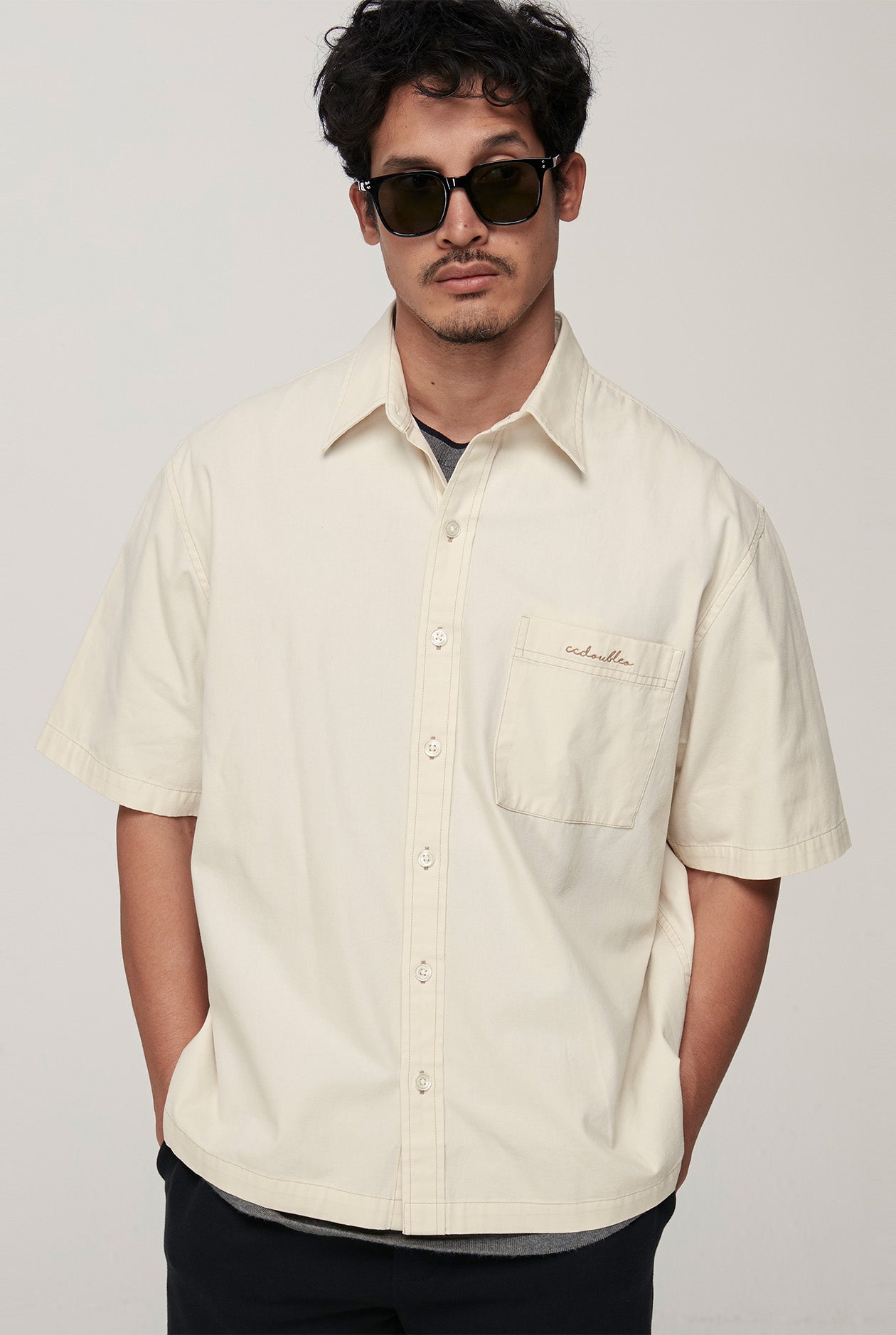 RELAXED FIT COTTON SHIRT