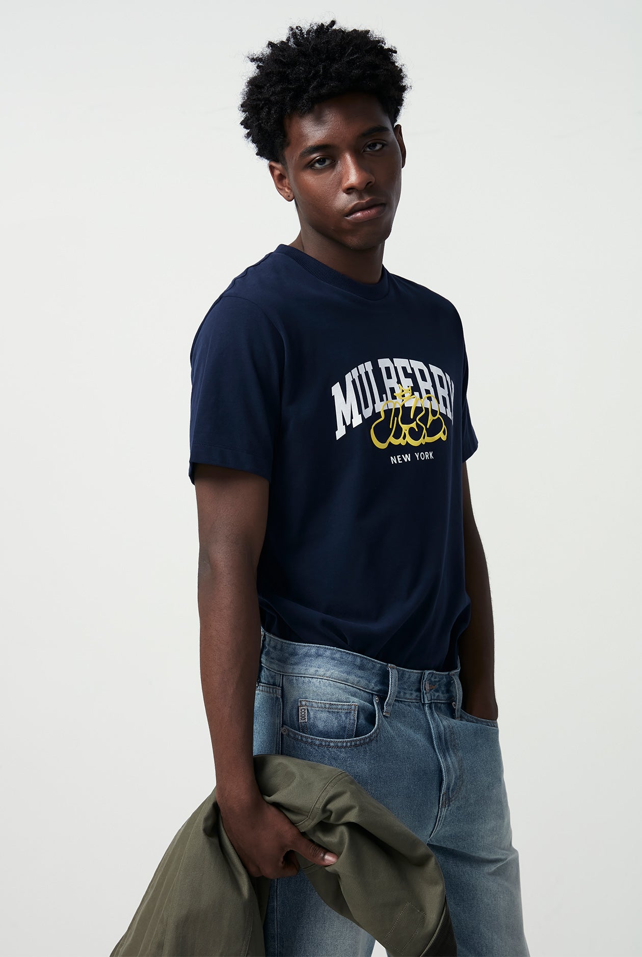 MULBERRY NEW YORK STREET GRAPHIC TEE