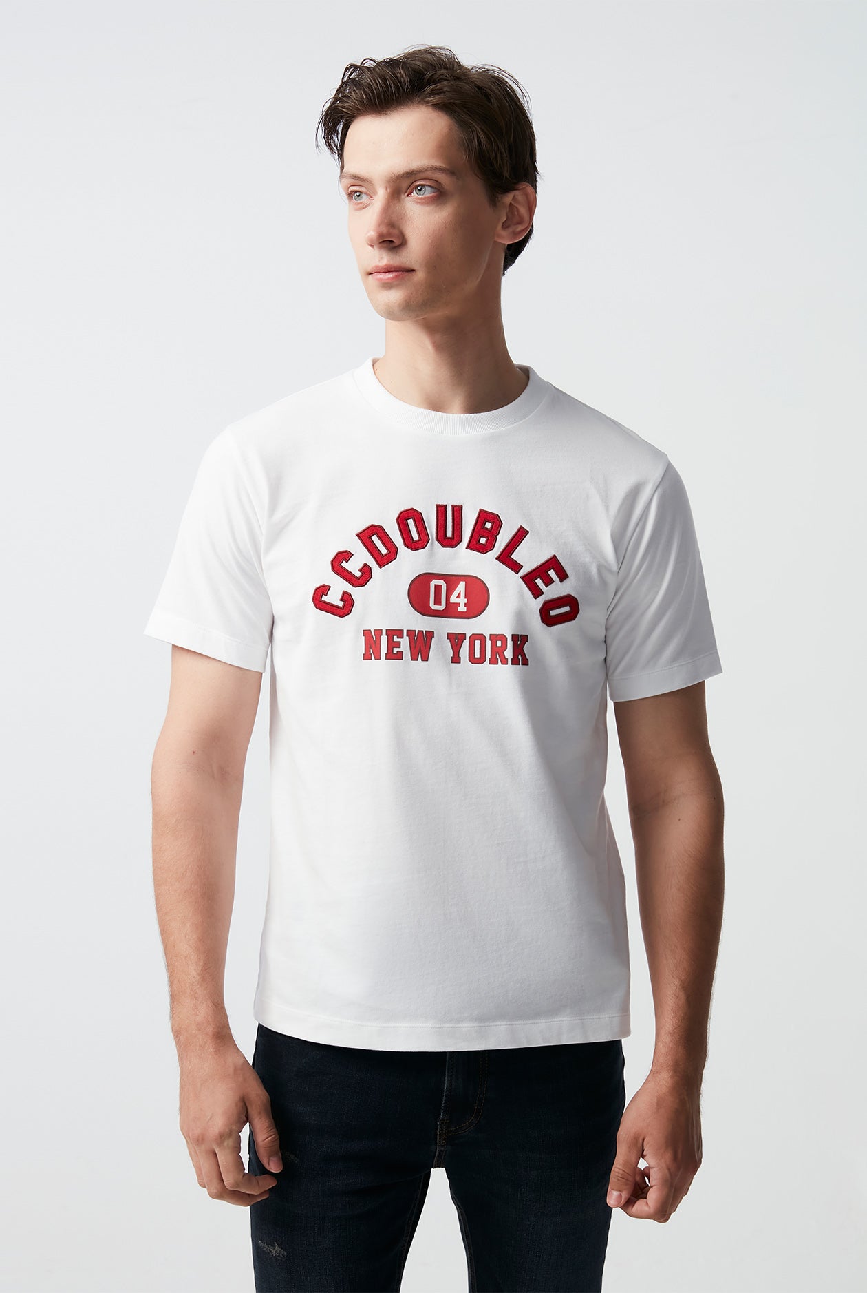 ALPHABET LOGO 04 NEW WORK LOGO GRAPHIC TEE