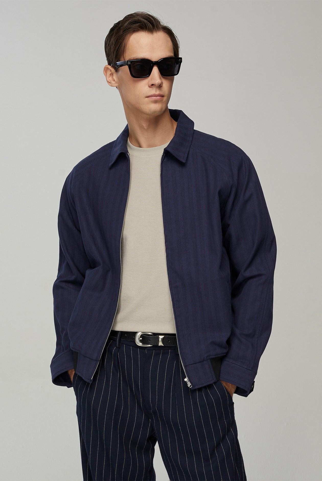 RELAXED FIT TEXTURED TEE