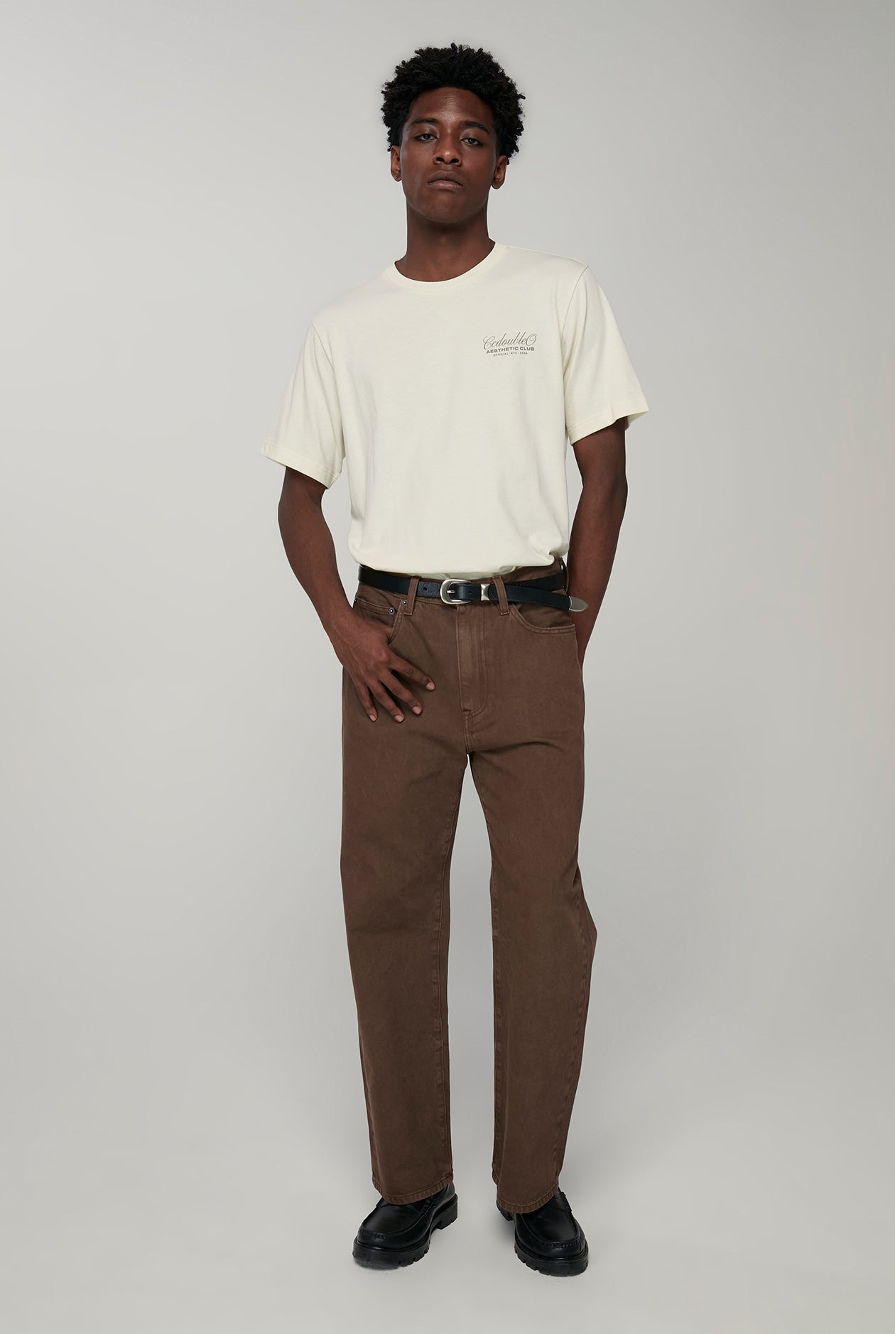 LOGO HANDWRITING PRINTED TEE