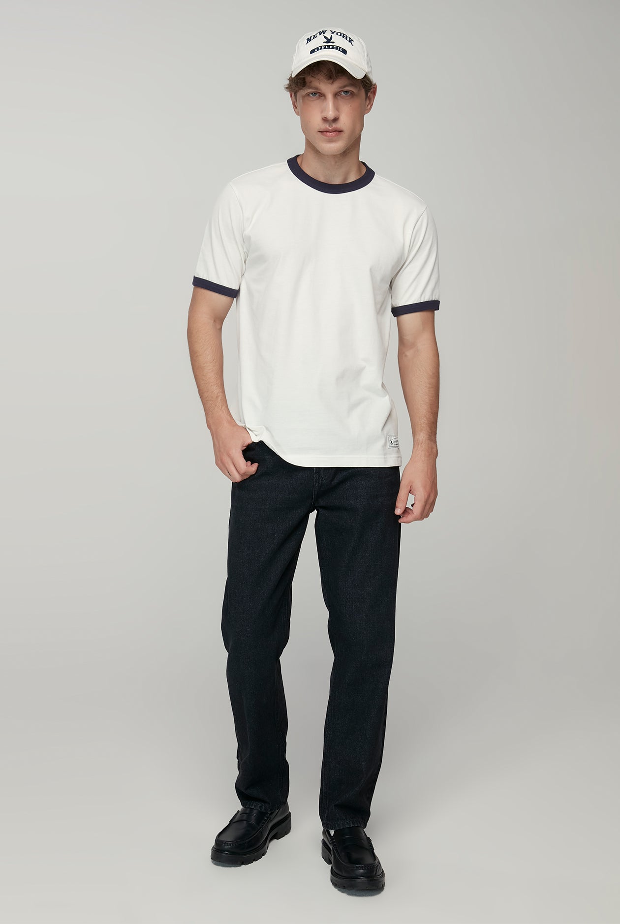 RELAXED RINGER JERSEY TEE