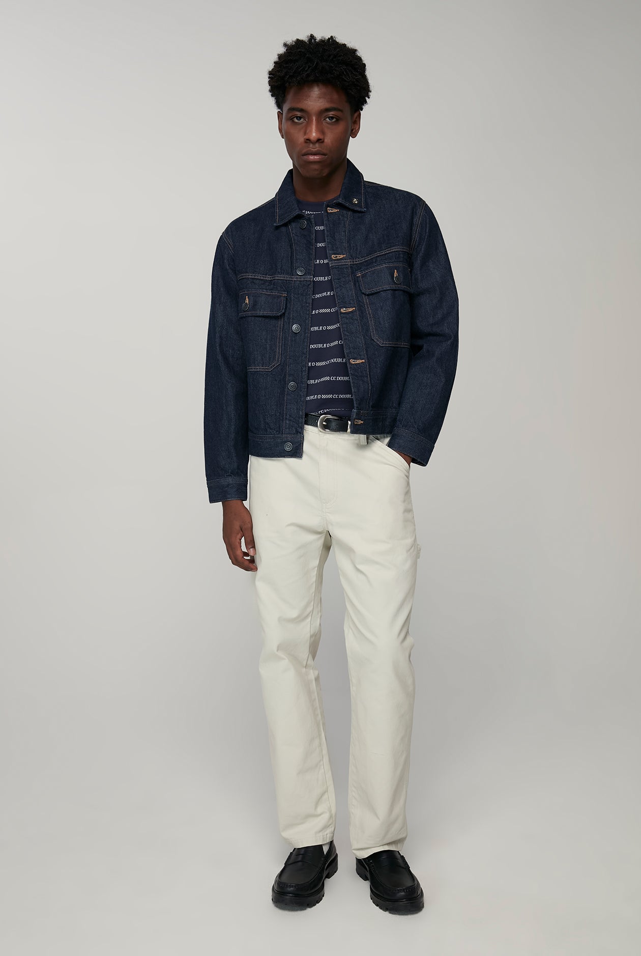 LOGO JERSEY JACQUARD TEE