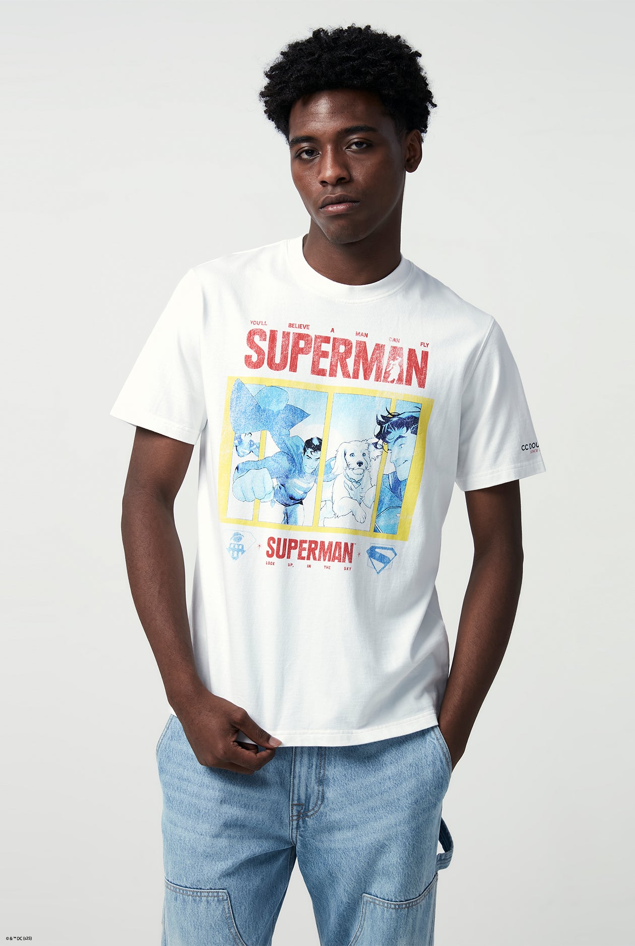 SUPERMAN COMIC GRAPHIC TEE – CC Double O Official Store