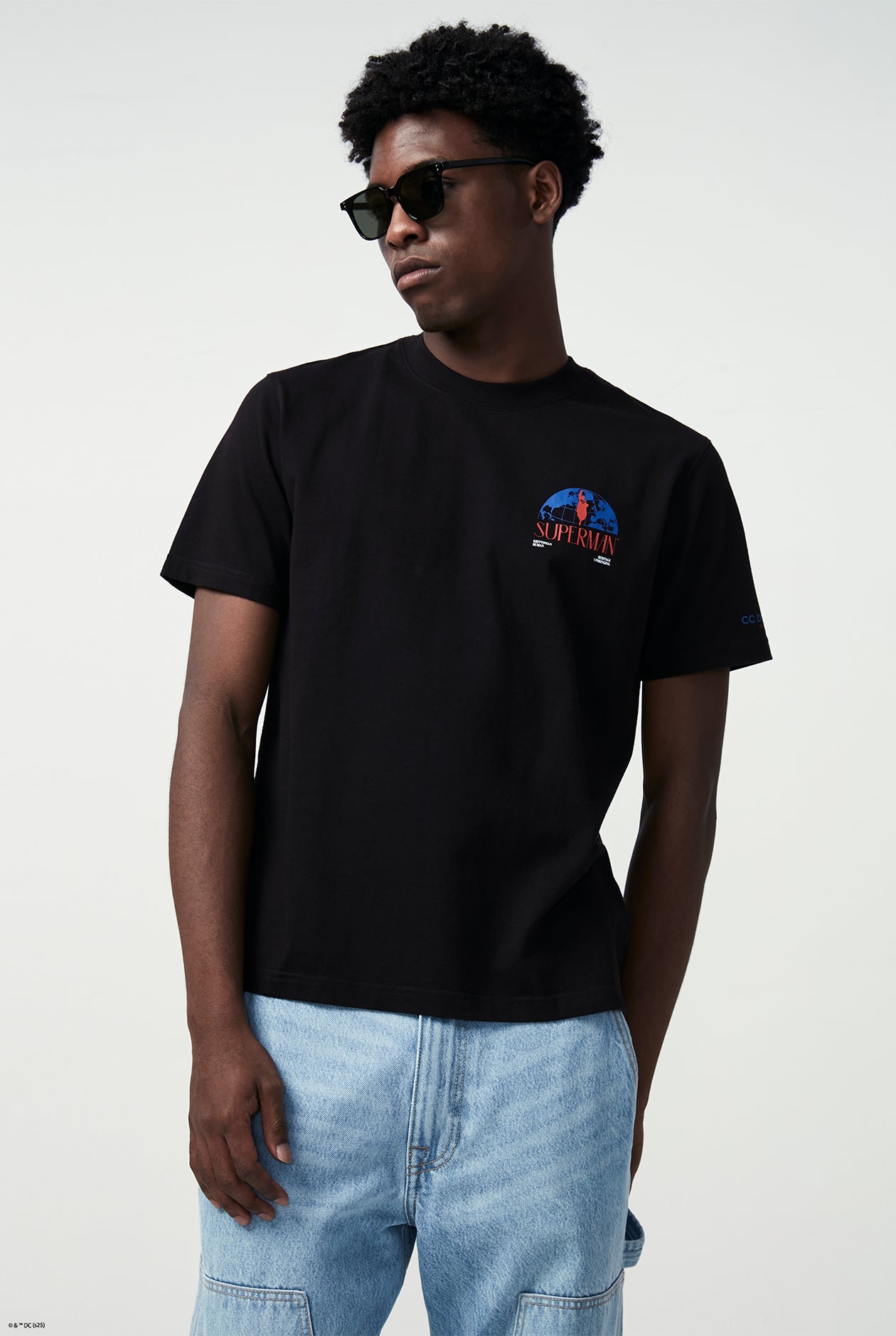 ICONIC METROPOLIS SUPERMAN GRAPHIC TEE