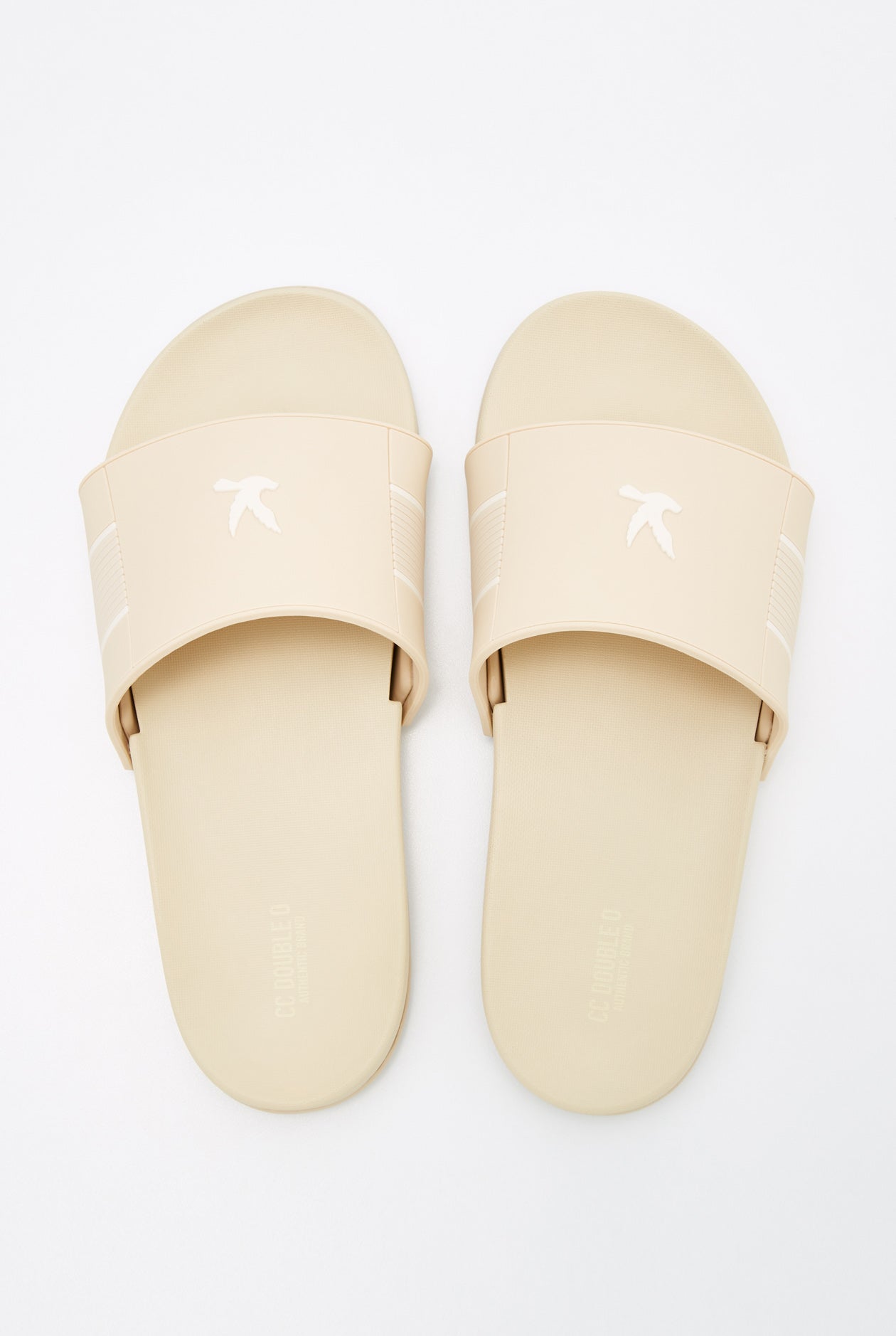 BIRD LOGO PASTEL POOL SLIDE SANDALS