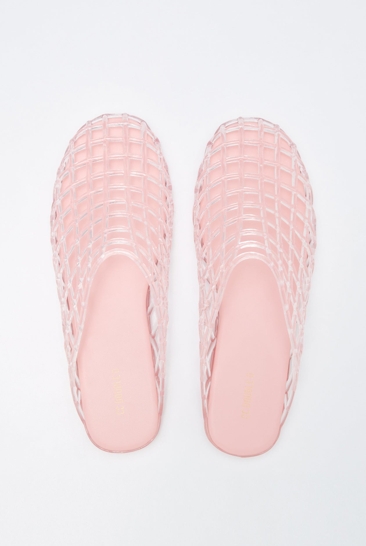 JELLY CAGED SLIP-ON SHOES