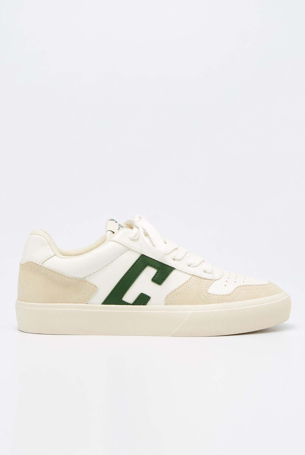 CONTRAST "C" SNEAKERS