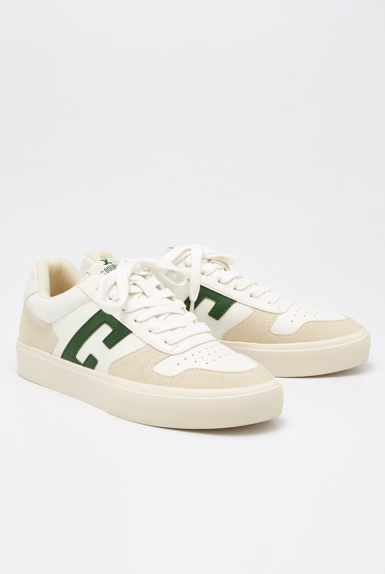 CONTRAST "C" SNEAKERS
