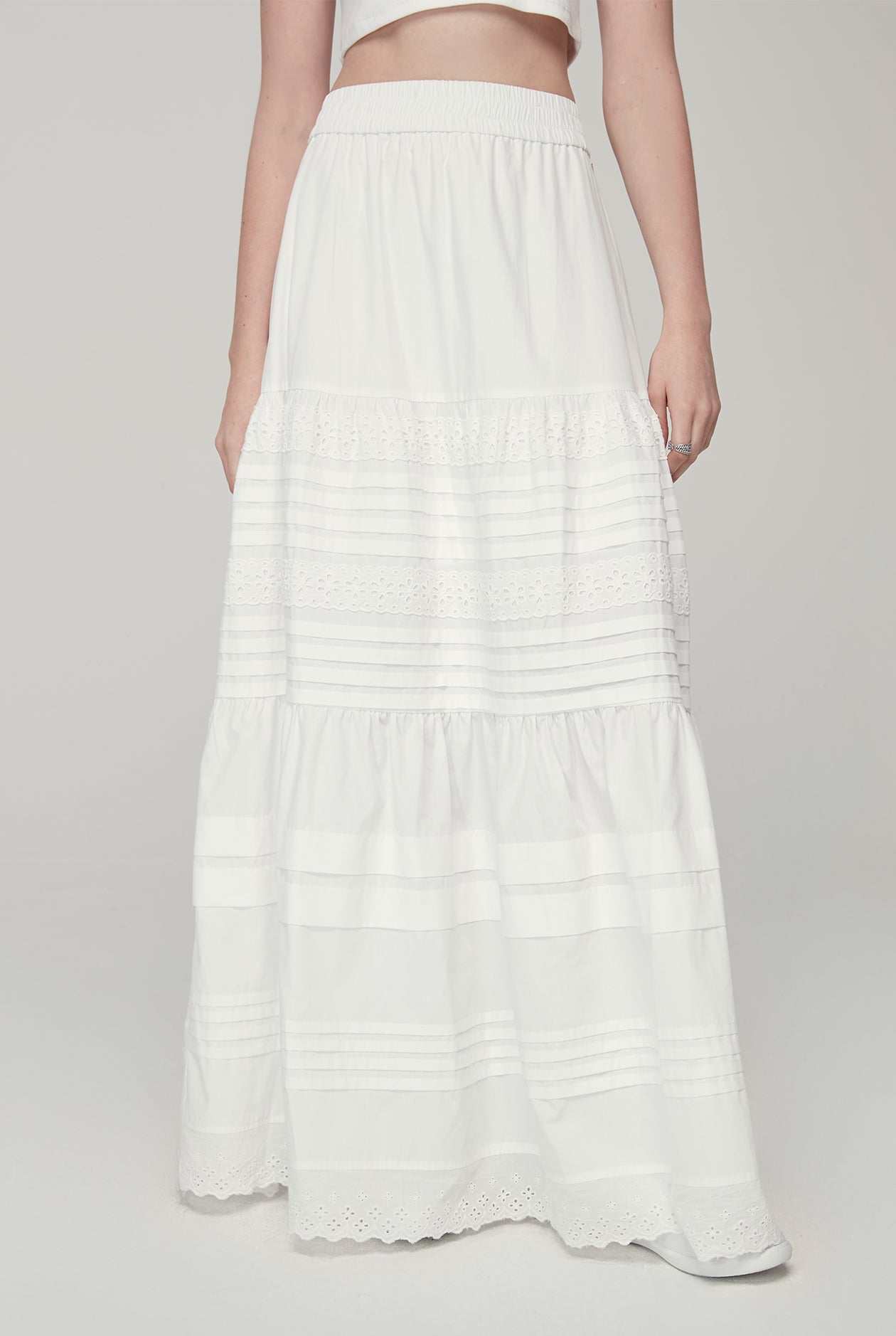 20th ANNIVERSARY POPLIN SKIRT